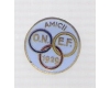 Insigna Amicii ONEF 1929 pentru butoniera, rara