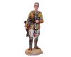 Soldat de plumb / figurina - Afrika Korps WW2, 8cm, pictat