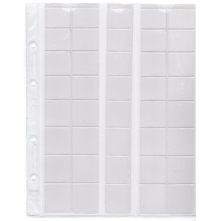 Set folii OPTIMA pentru 40 monede Set folii OPTIMA pentru 40 monede