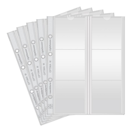 Set folii OPTIMA pentru 6 monede sau medalii Set folii OPTIMA pentru 6 monede sau medalii