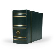 Album pentru 100 plicuri sau scrisori de 195x130mm, verde inchis