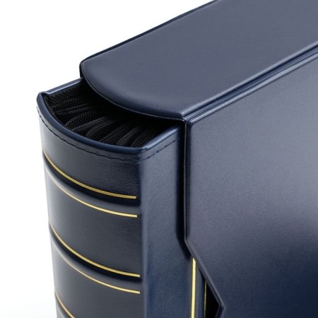 Album de format mare pentru 200 plicuri prima zi sau scrisori, albastru