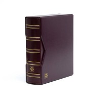 Album de format mare pentru 200 plicuri prima zi sau scrisori, visiniu