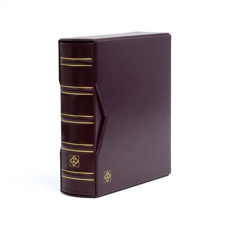 Album de format mare pentru 200 plicuri prima zi sau scrisori, visiniu