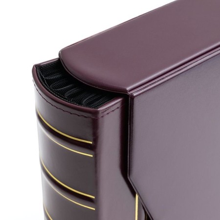 Album de format mare pentru 200 plicuri prima zi sau scrisori, visiniu