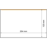 Posete transparente pentru bancnote 210 x 127 mm