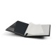 Clasor timbre cu 16file / 32pagini negre, coperta neagra