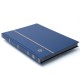 Clasor timbre cu 16file / 32pagini negre, coperta albastra Clasor timbre cu 16file / 32pagini negre, coperta albastra