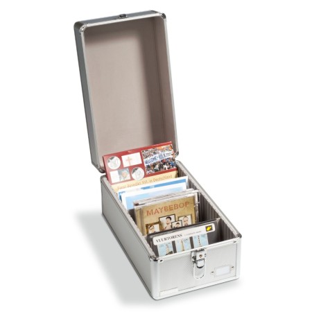 Cufar aluminiu CARGO MULTI pentru carti postale / seturi monede Cufar aluminiu CARGO MULTI pentru carti postale / seturi monede