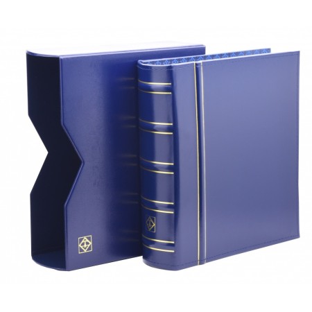 Album Optima Clasic GIGANT, cu etui, fara folii, albastru Album Optima Clasic GIGANT, cu etui, fara folii, albastru