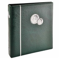 Album monede NUMIS cu coperta verde