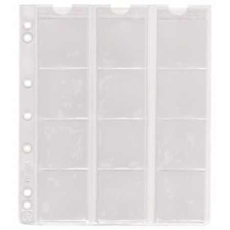 Set folii NUMIS NH12 pentru 12 monede