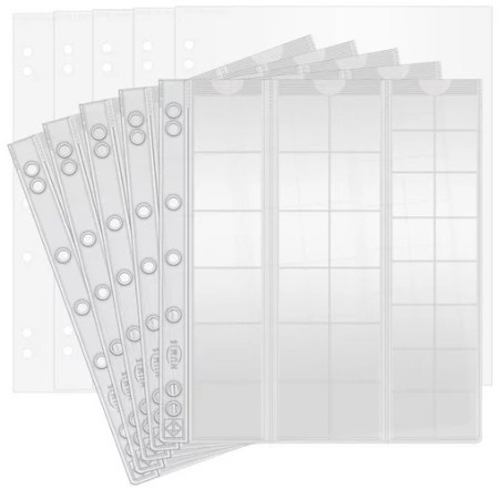 Set folii NUMIS NH33 pentru 33 monede