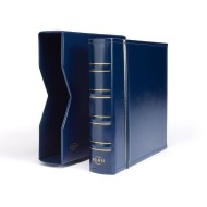 Album NUMIS clasic in cutie de protectie, albastru, fara folii