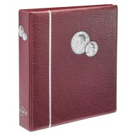 Album monede NUMIS cu coperta grena