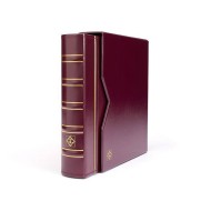 Album Optima Clasic in cutie de protectie, fara folii, visiniu