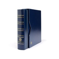 Album Optima Clasic in cutie de protectie, fara folii, albastru