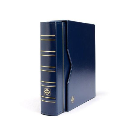 Album Optima Clasic in cutie de protectie, fara folii, albastru Album Optima Clasic in cutie de protectie, fara folii, albastru