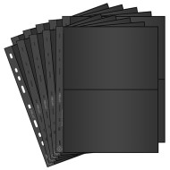 Set 10 folii OPTIMA2S pentru bancnote / carti postale