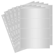 Set 10 folii OPTIMA4C pentru bancnote