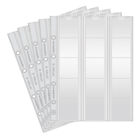 Set folii OPTIMA pentru 15 monede Set folii OPTIMA pentru 15 monede