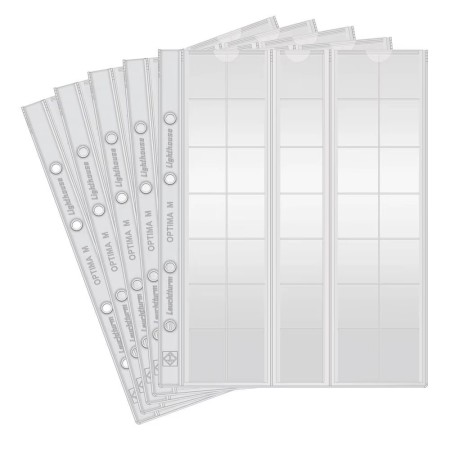 Set folii OPTIMA pentru 35 monede de maxim 27mm