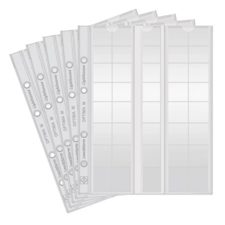 Set folii OPTIMA pentru 40 monede Set folii OPTIMA pentru 40 monede