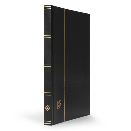 Clasor timbre cu 16file / 32pagini negre, coperta neagra Clasor timbre cu 16file / 32pagini negre, coperta neagra