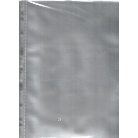 Set 50 folii SH312 cu 1 buzunare, PP, pentru bancnote