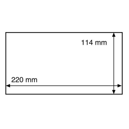 Folii protectie pentru plicuri/bancnote de maxim 220x114mm Folii protectie pentru plicuri/bancnote de maxim 220x114mm