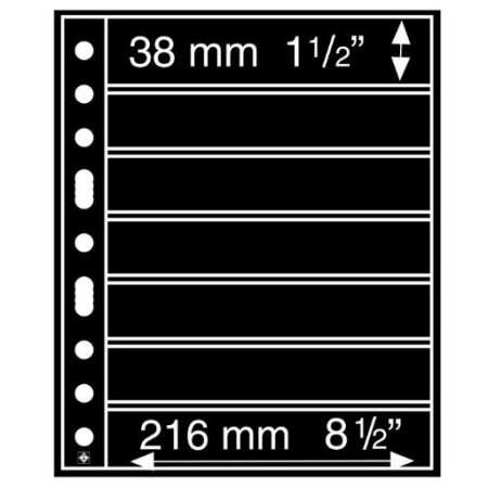 Set 5 folii GRANDE7S (A4) pentru timbre/colectibile de hartie Set 5 folii GRANDE7S (A4) pentru timbre/colectibile de hartie