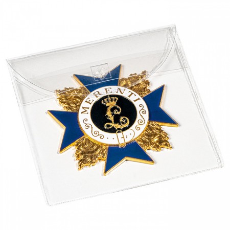 Folii de protectie pentro ordine, medalii de max. 90mm