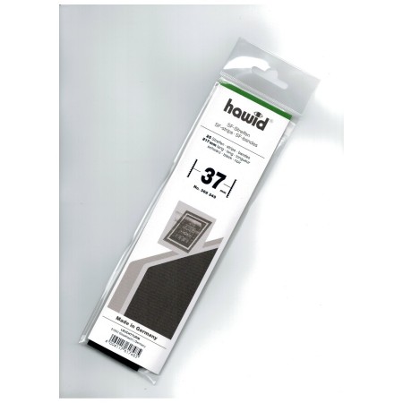 Posete pentru timbre 217x37mm, spate negru Posete pentru timbre 217x37mm, spate negru