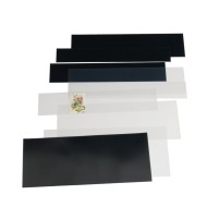 Pachet 50 straifuri HAWID, 217 x 30-86 mm, spate negru