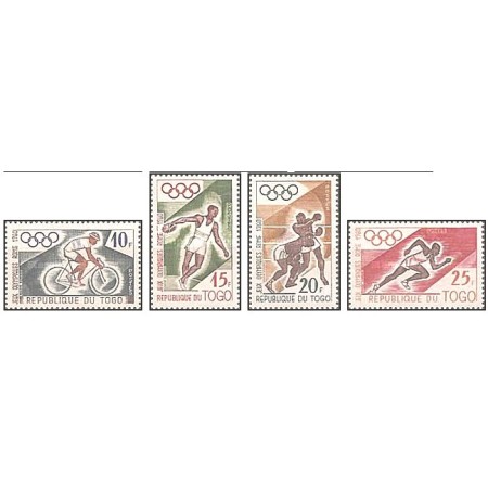 Togo 1960 - Jocurile Olimpice Roma, sport, serie neuzata