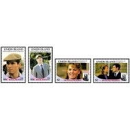 Union Island 1986 - royal wedding, serie neuzata