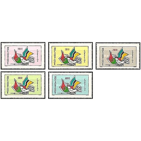 Mozambic 1975 - Lusaka Agreement, serie neuzata Mozambic 1975 - Lusaka Agreement, serie neuzata