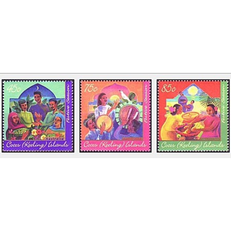 Cocos (Keeling) Islands 1996 - festival, serie neuzata