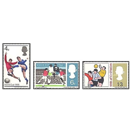 Marea Britanie 1966 - C.M. fotbal Anglia, serie neuzata Marea Britanie 1966 - C.M. fotbal Anglia, serie neuzata