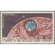 Wallis & Futuna 1962 - TELSTAR, satelit, neuzata