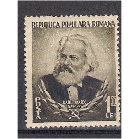 1953 - KARL MARX, neuzata