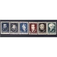 1958 - Scriitori romani, serie neuzata