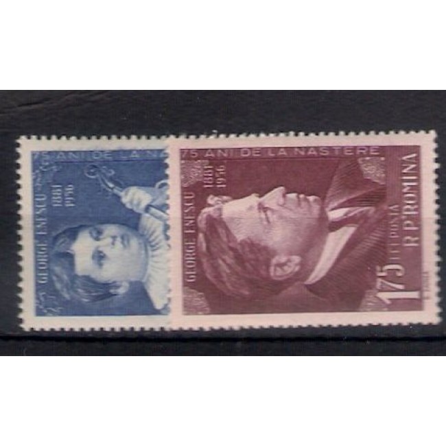 1956 - George Enescu, serie neuzata