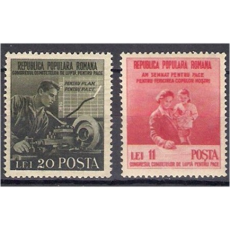 1950 - Lupta pentru pace, serie neuzata