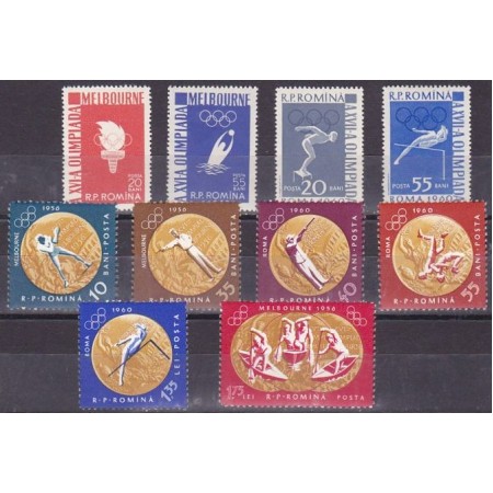 1961 - Jocurile Olimpice, medalii, serie neuzata 1961 - Jocurile Olimpice, medalii, serie neuzata