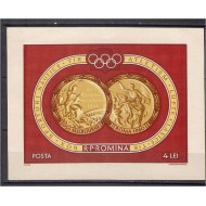 1961 - Jocurile Olimpice, medalii, colita nedantelata neuzata