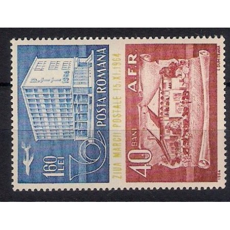 1964 - Ziua marcii postale, neuzata