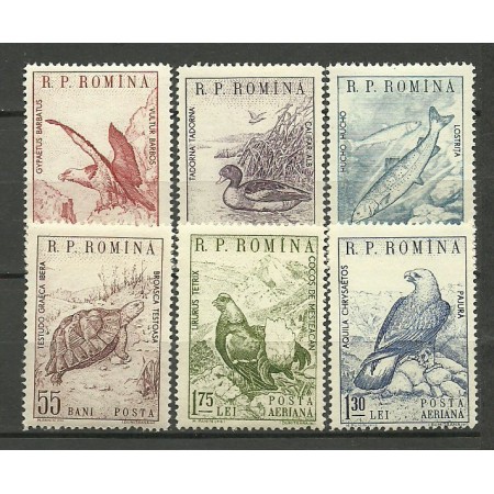 1960 - Fauna, monumente ale naturii, serie neuzata
