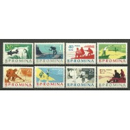 1962 - Pescuitul sportiv, serie neuzata