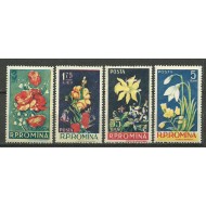 1956 - Flori, serie neuzata